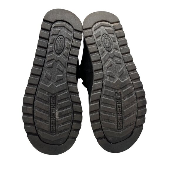 Skechers Womens Black Suede Winter Boots Sz 9 SKU 9001 - Picture 5 of 15